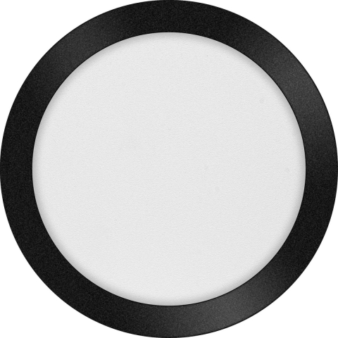 ETH Anne Round - Plafondverlichting - Ø 26 X 2,7 Cm - 3 Stappen Dimbaar - 15W LED Incl. - IP44 - Zwart