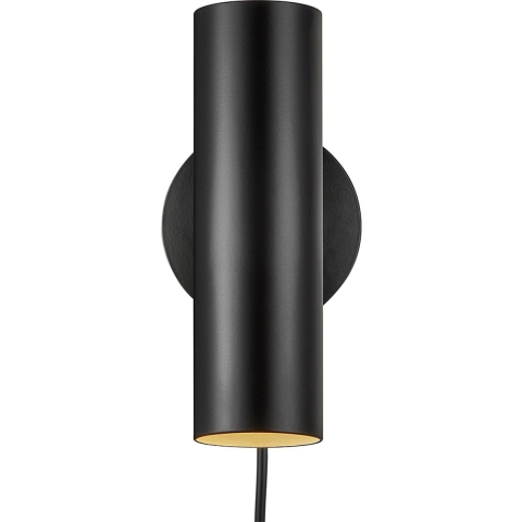 Design For The People Mib 6 - Wandverlichting Met Schakelaar - 10 X 17,1 X 20 Cm - Zwart