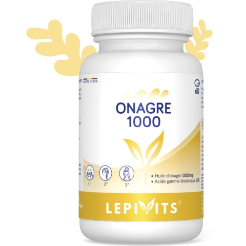 Lepivits Onagre 1000 | 60 capsules