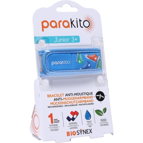 Parakito Anti-Muggenarmband Junior 3+ Baskets | 1 stuk