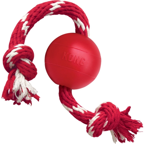 KONG Ball w/Rope Small