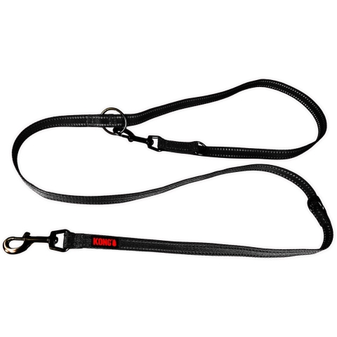 KONG Adjustable leash M Black