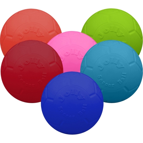 Jolly Soccer Ball 15cm Oranje/Wit