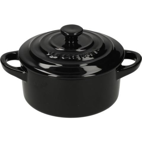 LE CREUSET - Aardewerk - Mini braadpan 10cm zwart