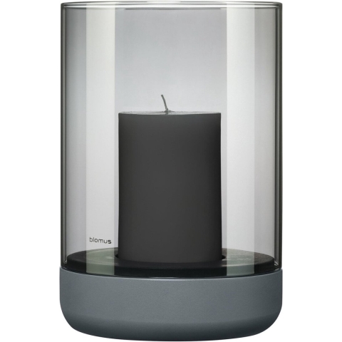 Blomus Calma Waxinelichthouder Large Steel Gray