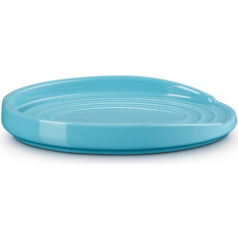 LE CREUSET - Aardewerk - Lepelhouder 15cm Caribbean Blue