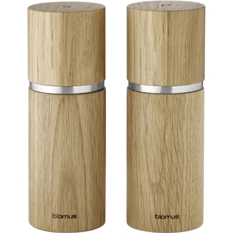 Blomus Pepe Peper- En Zoutmolen Set Van 2 Oak