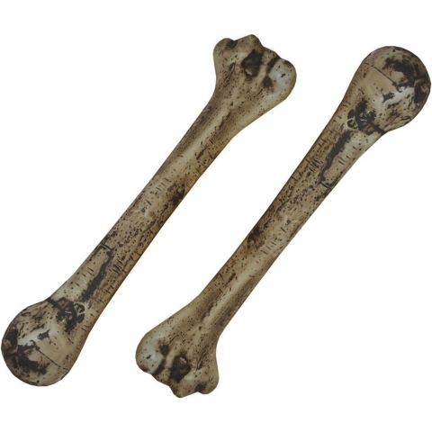 Set van 8x stuks skeletten botten decoratie artikelen van 27 cm - Halloween/Horror thema -