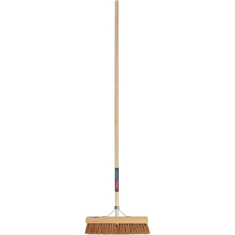 Binnenbezem - FSC hout - kokos - 40 cm - 25 mm bezemsteel - 130 cm -