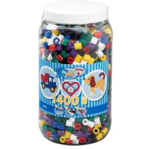 Hama Strijkkralen Maxi Primaire Kleuren 1400 stuks