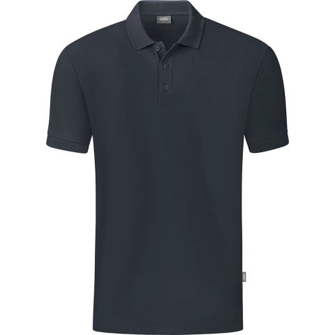 JAKO C6320K Polo Organic Kids - Antraciet - 164