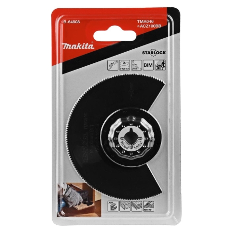 Makita Accessoires Segm.Zaagbl. Bim Ht/Met 100Mm - B-64808 - B-64808