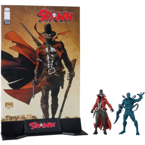 McFarlane 2-Pack Spawn Gunslinger & Auger + Comic
