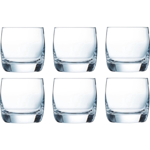 Chef & Sommelier Waterglazen Vigne - 200 ml - 6 stuks