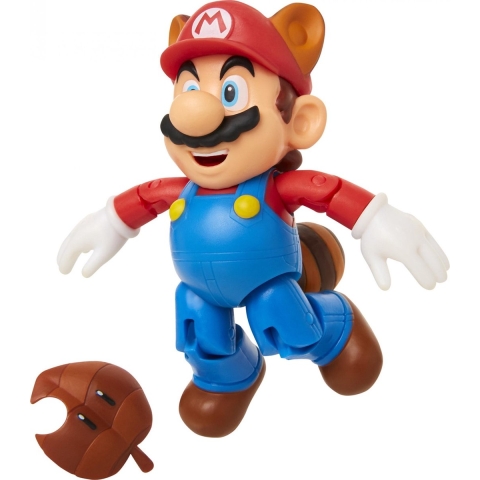 Super Mario Action Figure - Raccoon Mario
