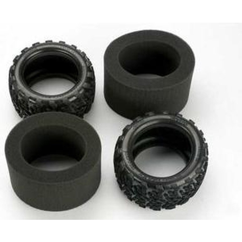Tires, talon 3.8" (2)/ foam inserts (2)