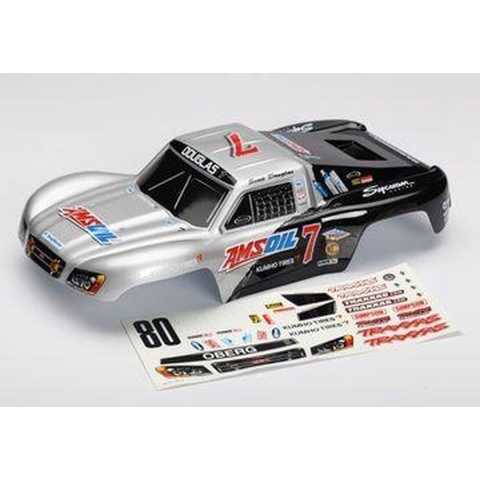 Body voor oa. Traxxas Slash 1/16, Scott Douglas/Mike Oberg