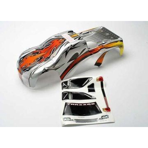 Body, revo, prographix (replacement for painted body. graphics are painted- requires paint and final color application)/window, grill, lights decal...