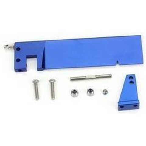 Rudder/ rudder arm/ hinge pin/ 3x15mm bcs (stainless) (2)/ nl 3.0 (2)/4x3mm bcs (1) (TRX-5740)