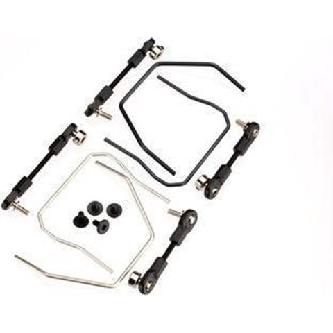 Sway bar kit, slash 4x4 (front and rear) (includes front and rear sway bars and adjustable linkage)