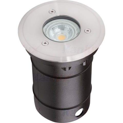 Kanlux BERG DL-10O 7172 Vloerinbouwlamp Par 16, GU10 LED RVS