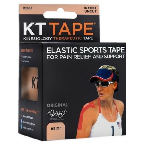 KT Tape Elastic Sports Tape Roll Beige