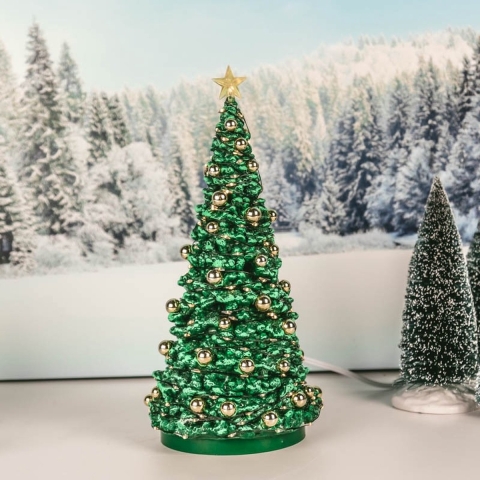 Jolly Christmas Tree B/O (4.5V) Kerst - Lemax