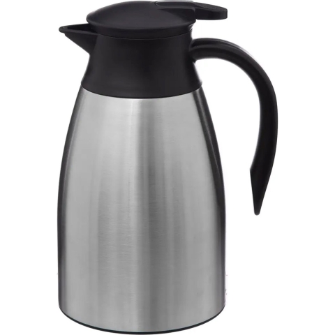 Thermoskan - RVS - 1500 ml - dubbelwandig - isoleerkan -