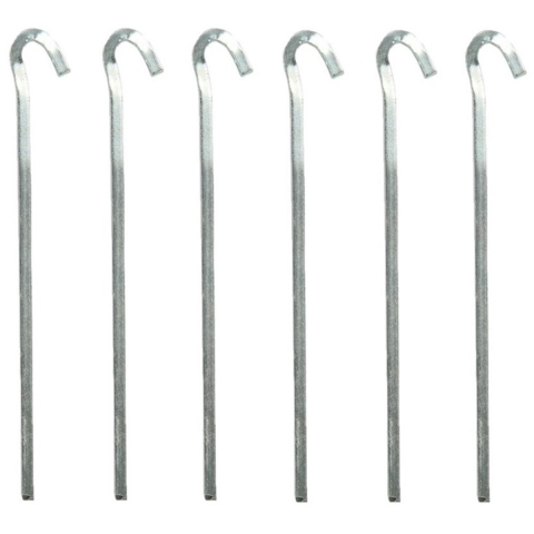 Rotspennen - 24x - Tentharingen - Halfrond - 22 cm - Metaal -