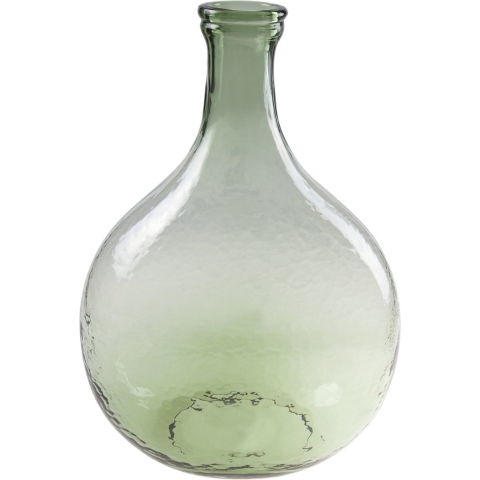 Flesvaas glas groen 27 x 40 cm -