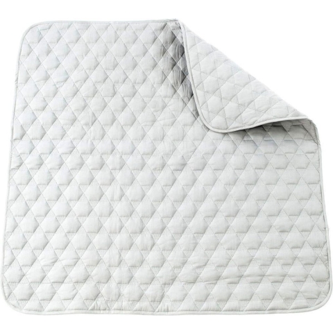 Smallstuff Speelmat - 100x100 - Gewatteerd - Lichtgrijs - Smallstuff - OneSize - Speelmat