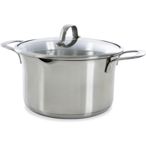 BK Wave Soeppan 24 cm RVS/Glas