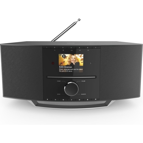 Hama DIR3510SCBTX Digitale Radio DAB+/Internetradio/CD/Bluetooth Zwart