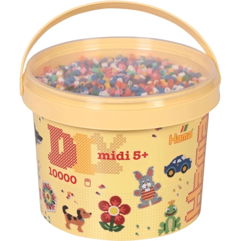Hama Strijkkralen Emmer 10000 Stuks