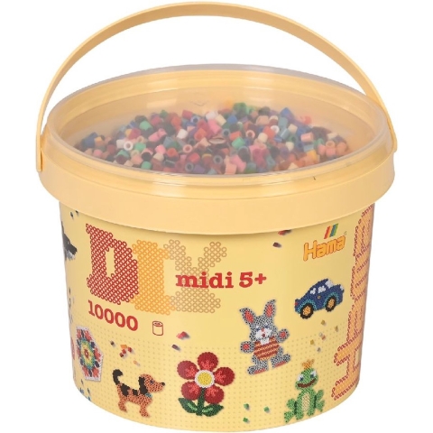 Hama Strijkkralen Emmer 10000 Stuks