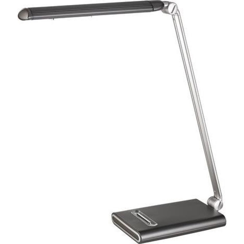 Alco AL-9211 Bureaulamp LED Antraciet/zilver 0,5 Watt 12 LEDS 230 Volt