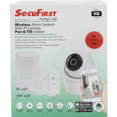 Secufirst Sf Alarm System With Ip Camera