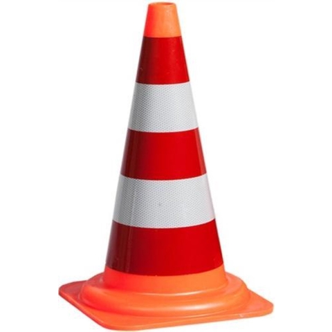 Waarschuwingssticker ntvlambare stoffen, op rol - 25 mm breed - 225 stickers