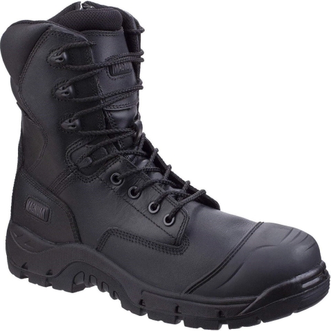 Magnum M801365 Precision Rigmaster Composite Toe & Plate Waterproof Side Zip - Black - 39