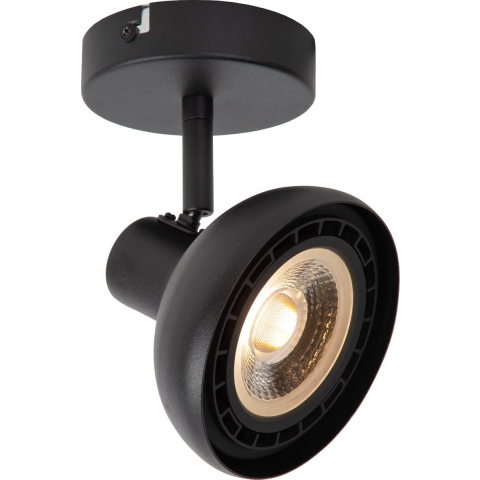 Lucide Sensas - Opbouwspot - 12,9 X 12,1 X 16,2 Cm - Zwart