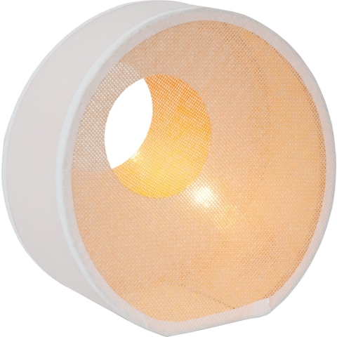Lucide Loxia - Tafellamp - 27,5 X 14 X 26,3 Cm - Wit/beige