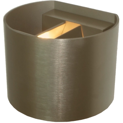 Artdelight Gyro - Wandlamp - 9,7 X 13 X 11,2 Cm - Licht Brons