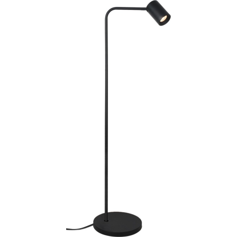 Artdelight Megano - Vloerlamp - Ø 25 X 135 Cm - Zwart