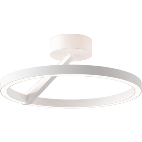 Artdelight Oregon - Plafondlamp - Ø 33 X 14,1 Cm - 2 X 15W Dimbare Led Incl. - Wit