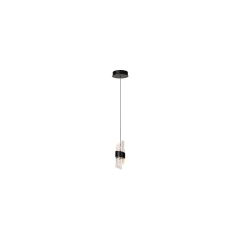 Lucide Kligande - Hanglamp - Ø 13 X 150 Cm - 9W LED Incl. - Zwart