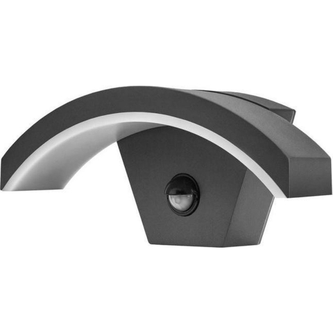 Integral LED Archy - Buiten Wandverlichting Met Bewegingssensor - Met Sensor Override Functie - 27,5 X 11,2 X 11,7 Cm - 8W LED Incl. - IP54 -