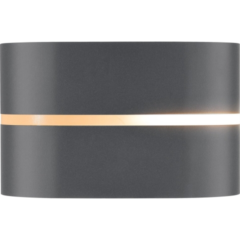 Nordlux Sibelis - Buiten Wandverlichting - 19,5 X 11,5 X 12 Cm - IP54 - Antraciet