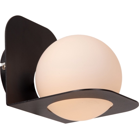 Lucide Davy - Wandlamp - 14 X 16 X 16,7 Cm - IP44 - Zwart