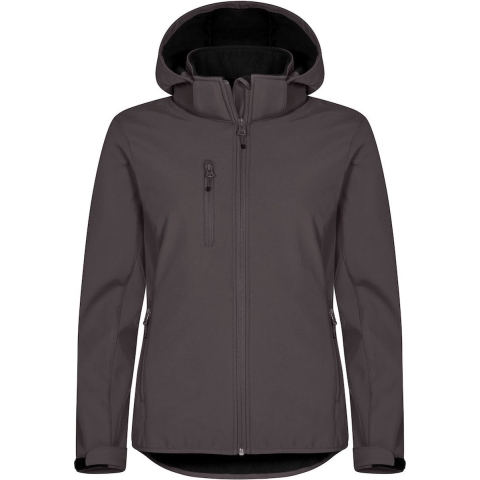 Clique 020917 Basic Hoody Softshell Ladies - Pistol - XXL