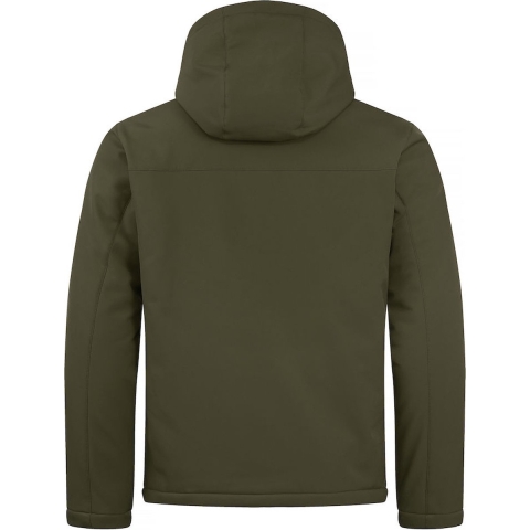 Clique 020952 Padded Hoody Softshell - Mistgroen - XS